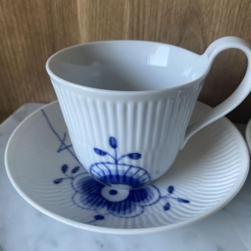 ロイヤルコペンハーゲン ブルーフルーテッドメガディーププレート25cm2枚